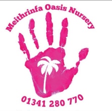 Meithrinfa Oasis Logo